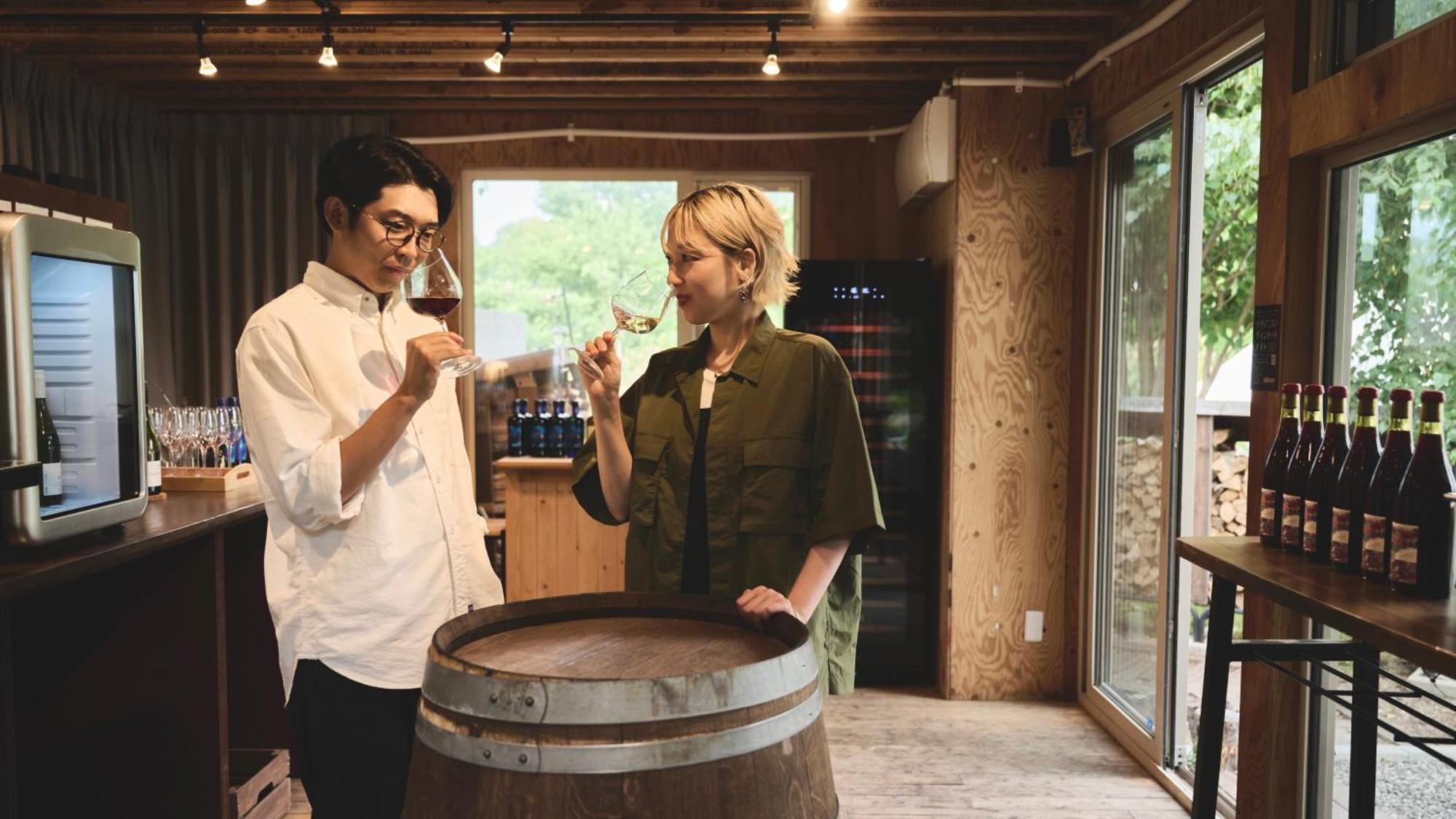 Yoichi Vineyard Glamping Hotel Exterior foto